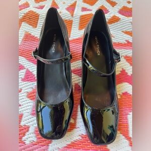 Marc Fisher patent leather square toe heels, Women’s size 10 NWOT